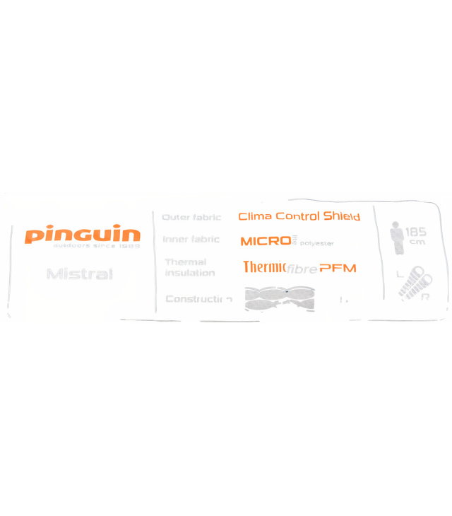 Spací pytel PINGUIN MISTRAL PFM 185CM Uni