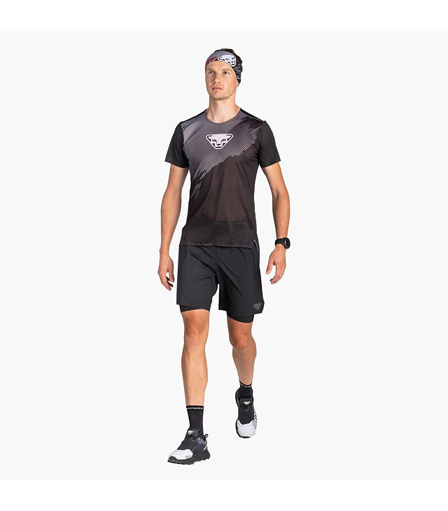 Kraťasy DYNAFIT DNA ULTRA M 2/1 SHORTS Man, black out/0520