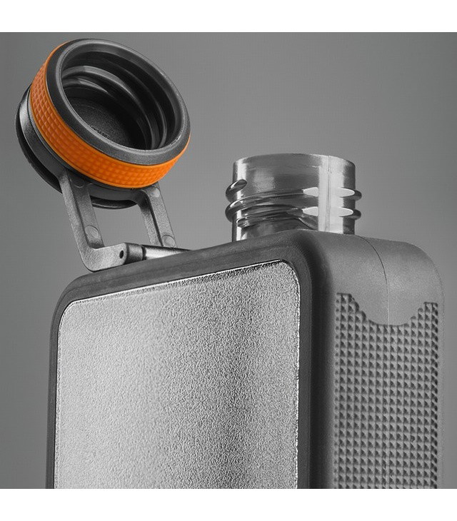 GSI BOULDER FLASK 10 OZ NARANCS színű laposüveg