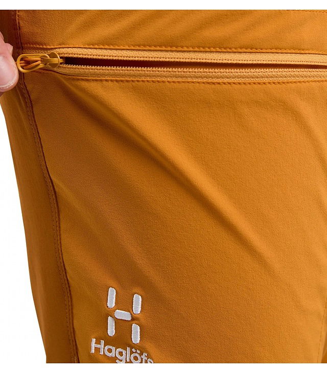 Pantaloni HAGLÖFS ROC LITE SLIM PANT W Lady, desert yellow/golden brown