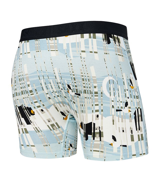 Boxeri SAXX ULTRA SSOFT BB FLY Man, birch-grey