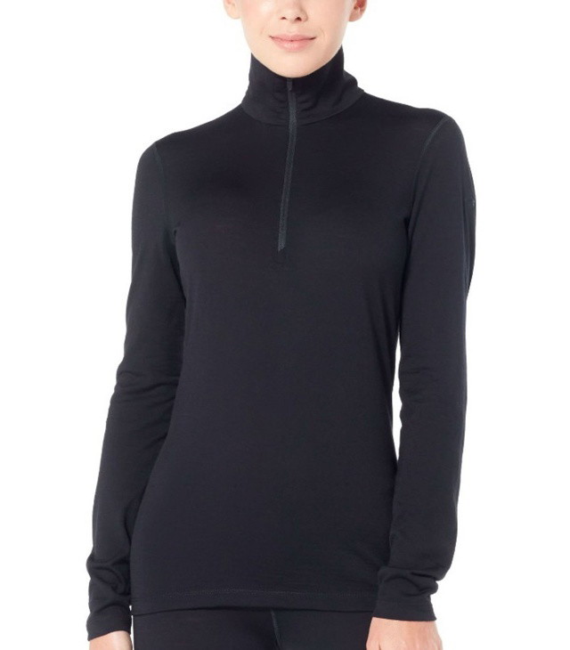 Tricou cu mânecă lungă ICEBREAKER W 200 OASIS LS HALF ZIP Lady