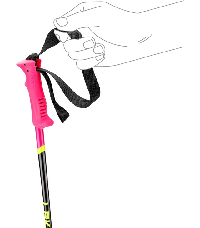 Hole sjezdové LEKI RACING KIDS Junior