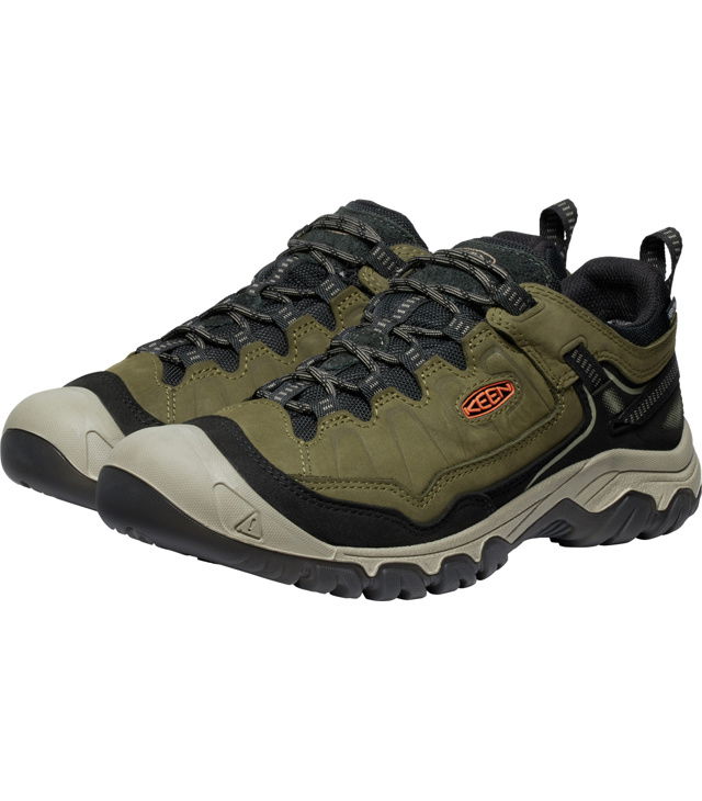 Pánské boty KEEN TARGHEE IV WP M, dark olive/gold flame