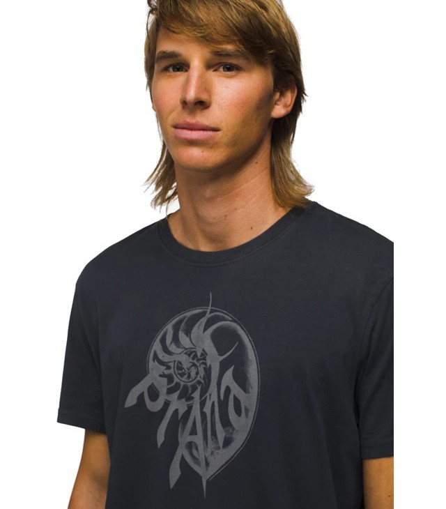 Unisex póló PRANA HERITAGE GRAPHIC SS TEE ST, stormy night