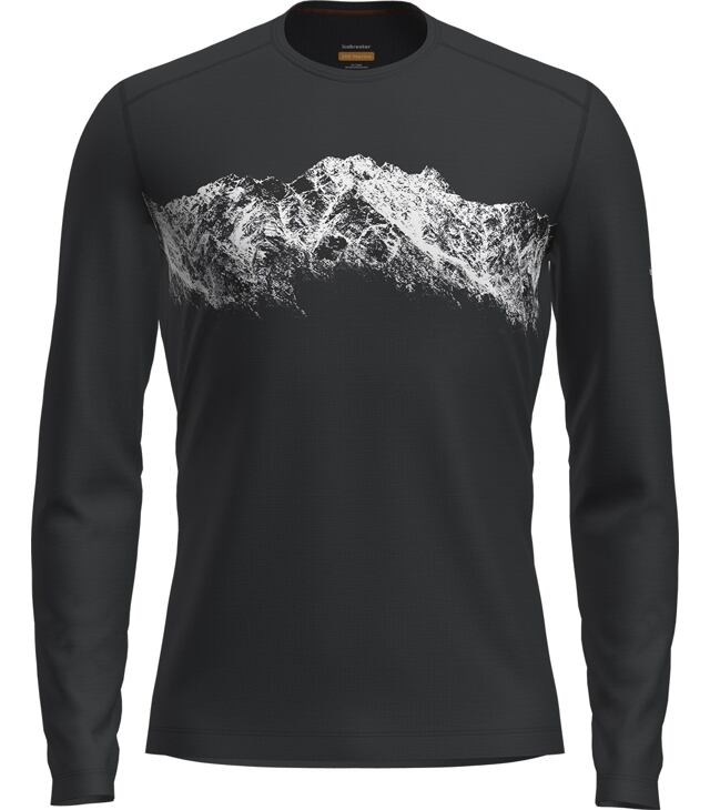 Tricou ICEBREAKER M MER 200 OASIS LS CREWE REMARKABLES Bărbat