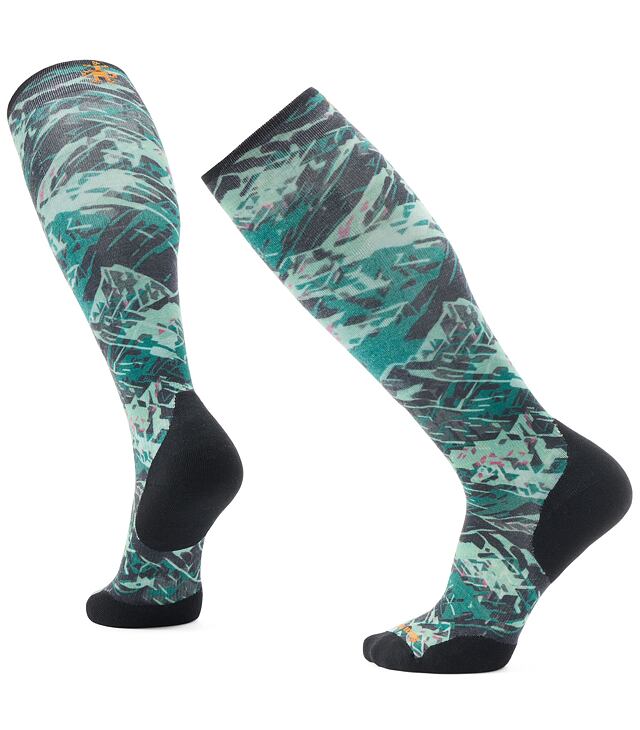 Skarpetki SMARTWOOL SKI TC GREEN SLOPES PRINT OTC Uni