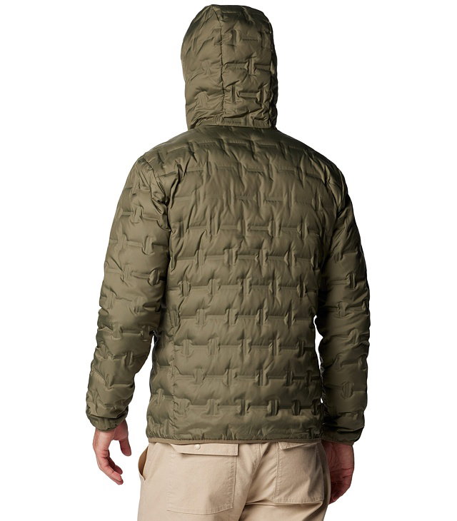 Kurtka COLUMBIA DELTA RIDGE II DOWN HOODED JACKET Man, stone green