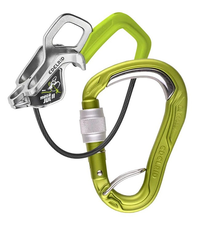Set EDELRID MEGA JUL BELAY KIT BULLETPROOF SCREW II