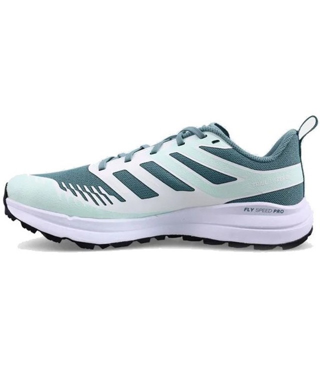 INOV8 TRAILFLY ZERO (WIDE) női futócipő, kékeszöld\/fehér