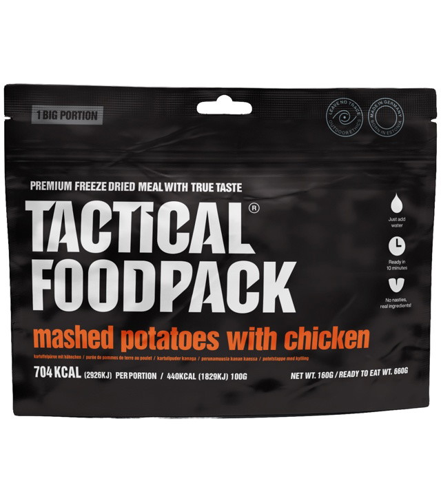 Výživa TACTICAL FOODPACK BIG MASHED POTATOES WITH CHICKEN Uni
