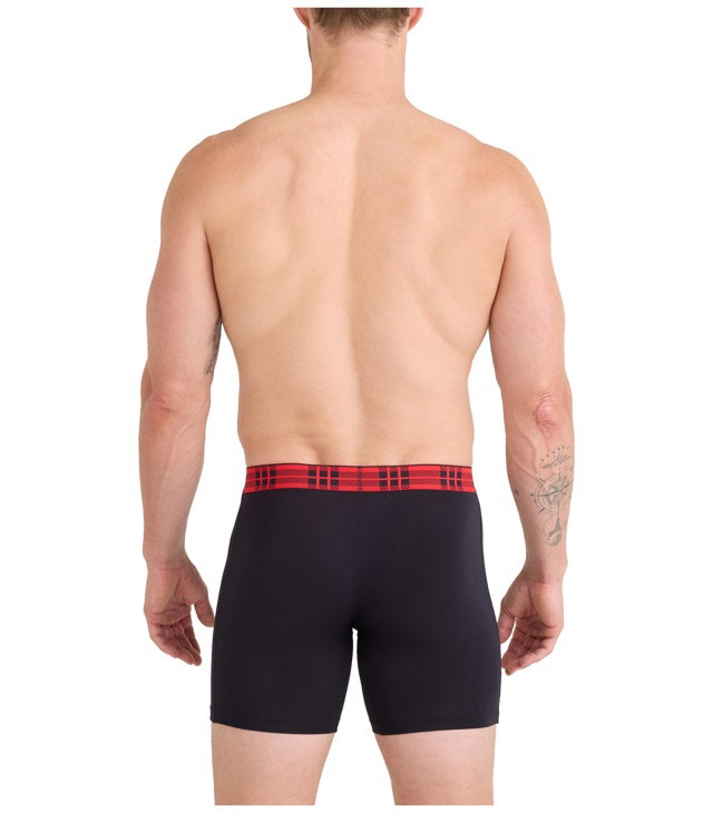 Boxerky SAXX VIBE XTRA SOFT COMFORT BOXER BRF FLY 3PK Man