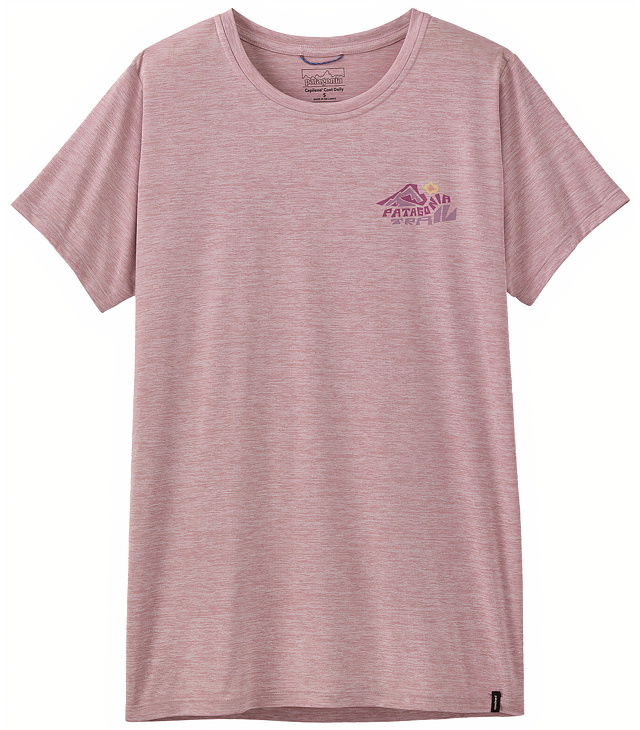Dámské triko PATAGONIA W CAP COOL DAILY SHIRT-TRAILCHECK