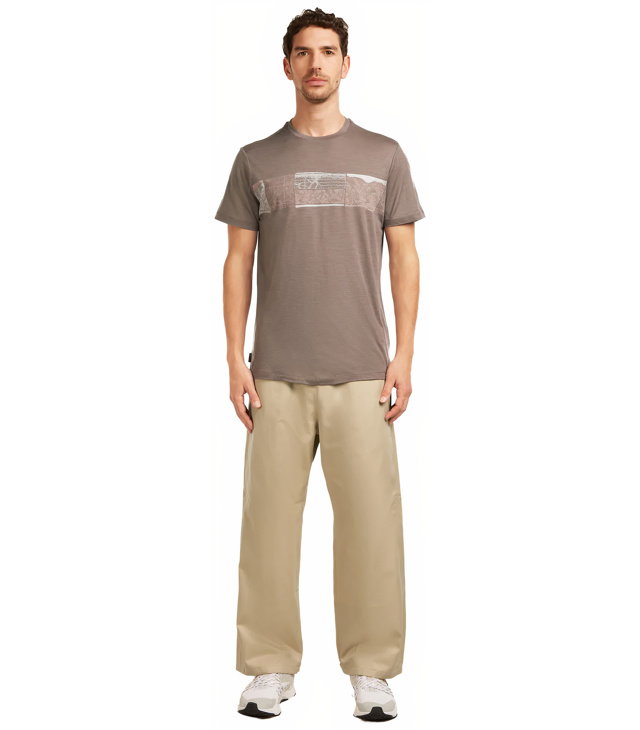 Pánské tričko ICEBREAKER M MER 150 TECH LITE SS TEE ELEV LINE