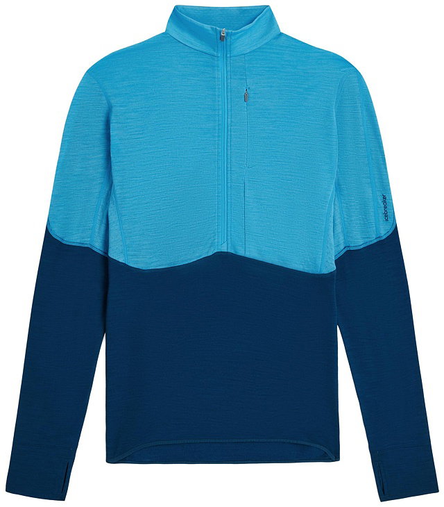 Pánská merino mikina ICEBREAKER M MER 200 REALFLEECE DESCENDER LS HALF