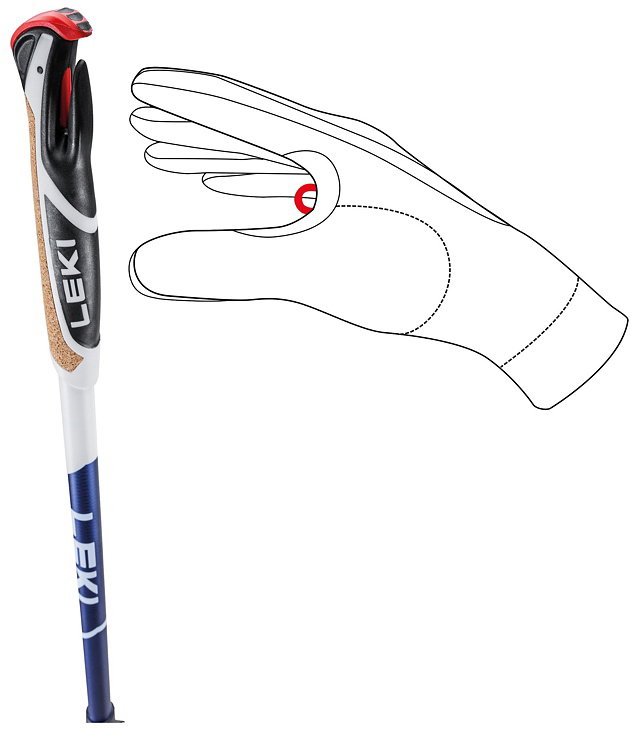 Trekové hole LEKI SMART SUPREME 100 - 130 CM