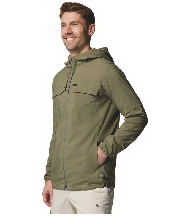 Pánská mikina COLUMBIA SKIEN VALLEY HOODED LS SHIRT