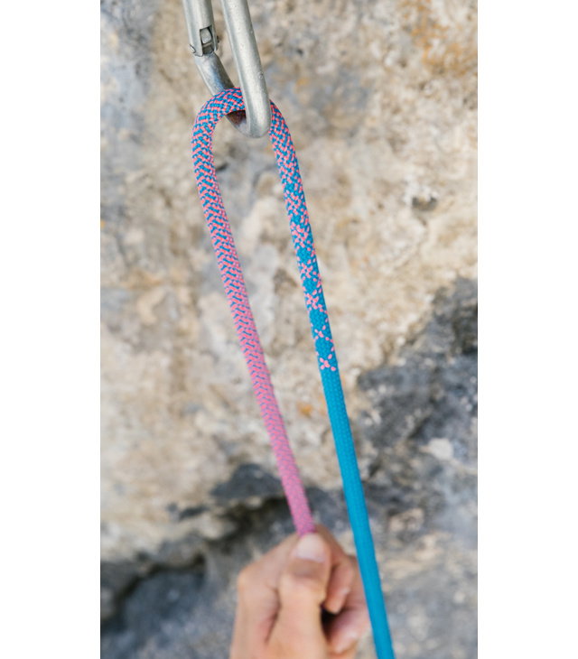 Въже EDELRID TOMMY CALDWELL ECO DRY CT 9,3/70 PINK/TU