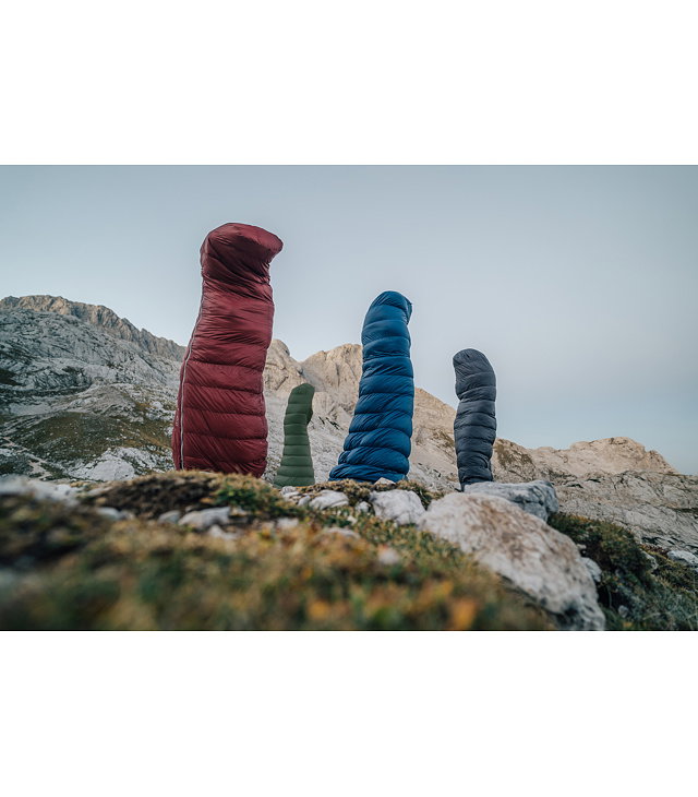 Spací pytel PATIZON D 590 L Uni, navy/red