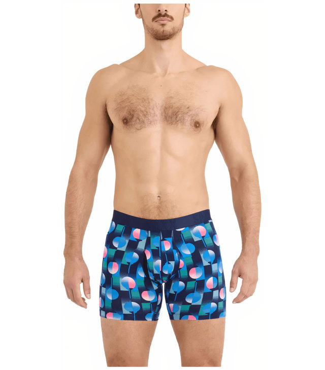 Boxerky SAXX DROPTEMP COOLING COTTON BOXER BRIEF FLY Man