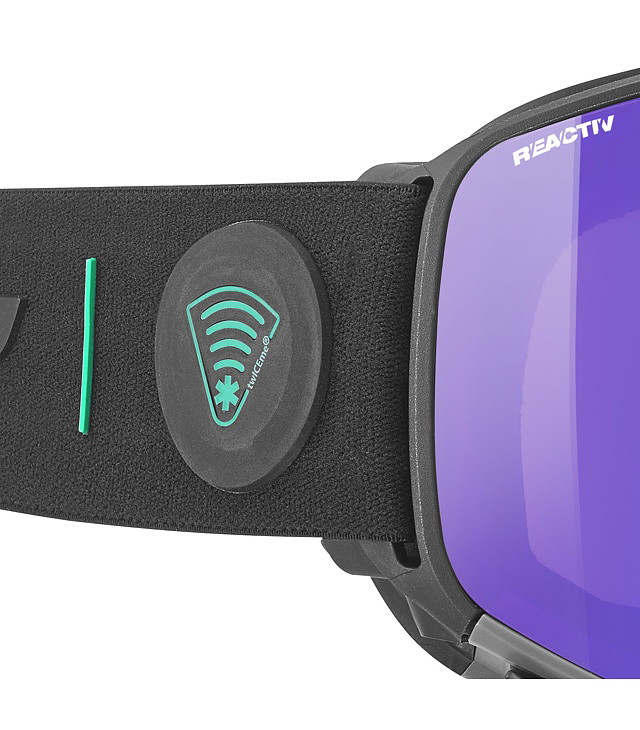 Naočale nizbrdo JULBO QUICKSHIFT TWICEME RA 1-3 HC Uni, black (flash blue)