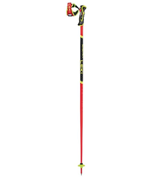 Palice zjazdové LEKI WCR SL 3D Uni, red-black-neonyellow