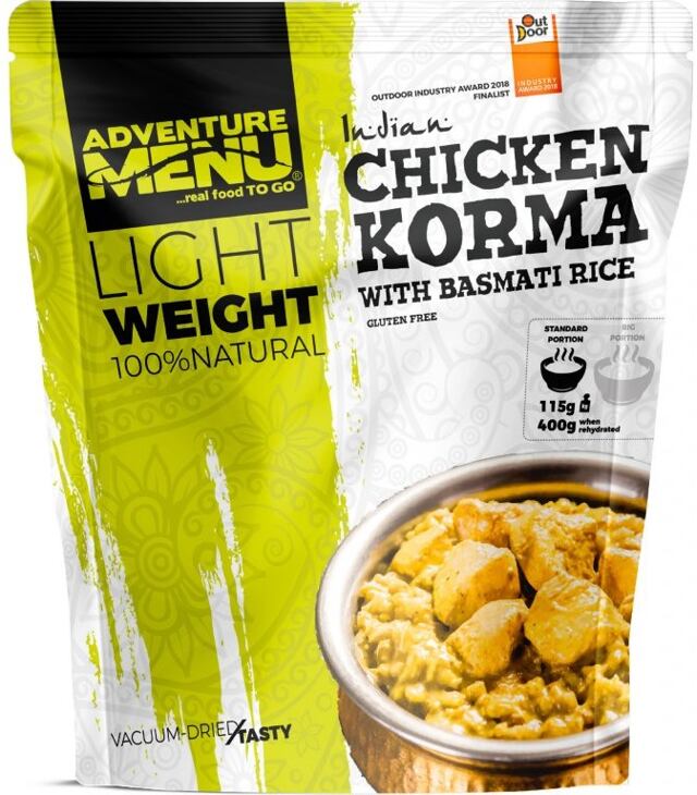 Mâncare deshidratată ADVENTURE MENU LW PUI KORMA CU OREZ BASMATI 2P