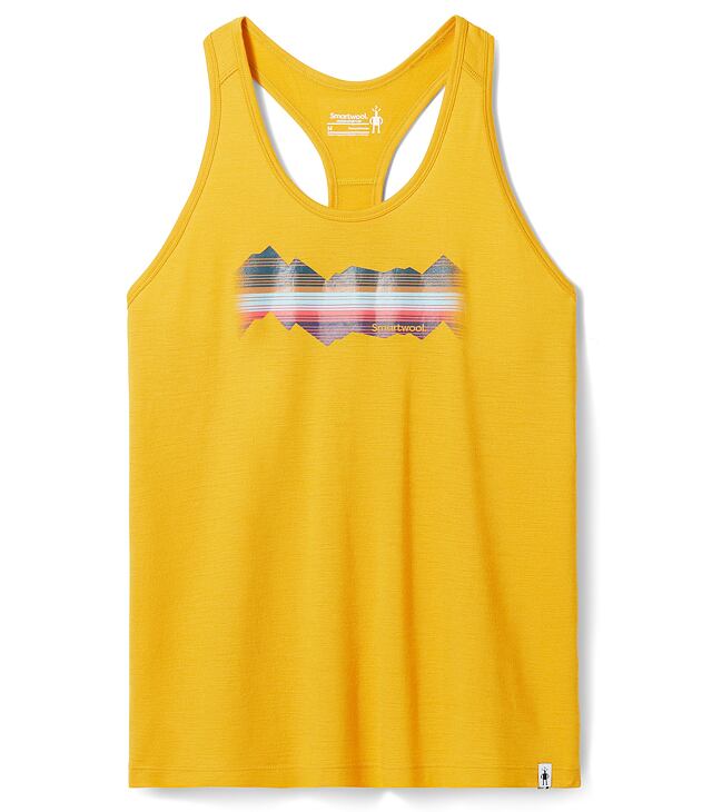 SMARTWOOL W MOUNTAIN HORIZON GRAPHIC TANK Lady