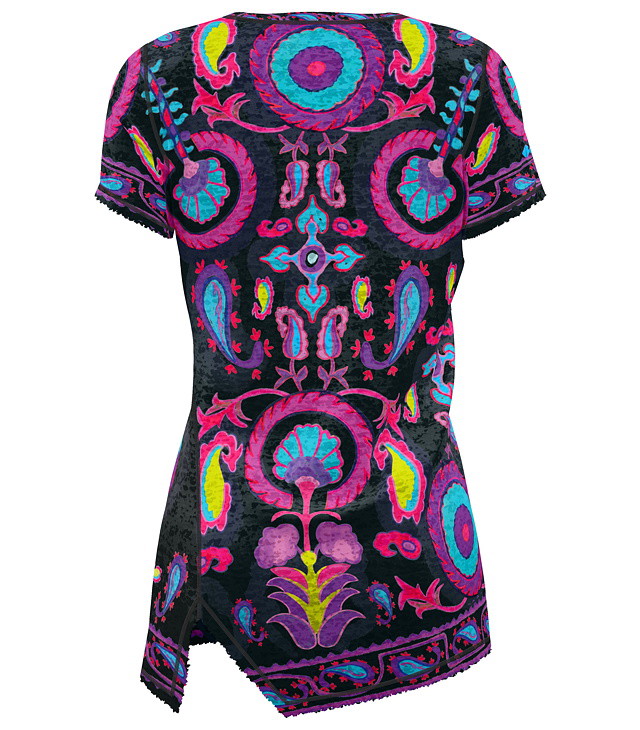 Tricou CRAZY T-SHIRT ALOHA Lady, samarcanda