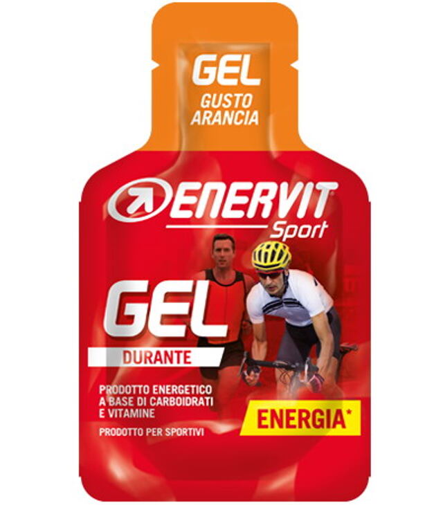 Gel energizant ENERVIT GEL 25 ML PORTOCALĂ