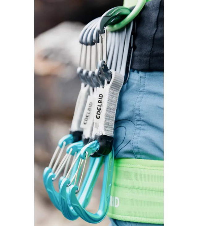 Gyorsszett EDELRID SET PURE WIRE 6PACK 10CM