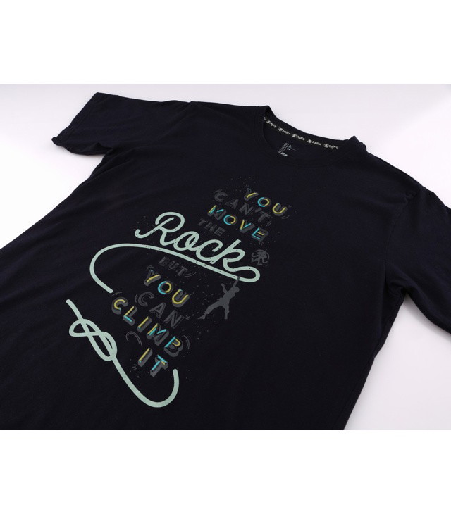 Tricou - manecă scurtă RAFIKI SLACK T-SHIRT Barbat, bleumarin inchis II