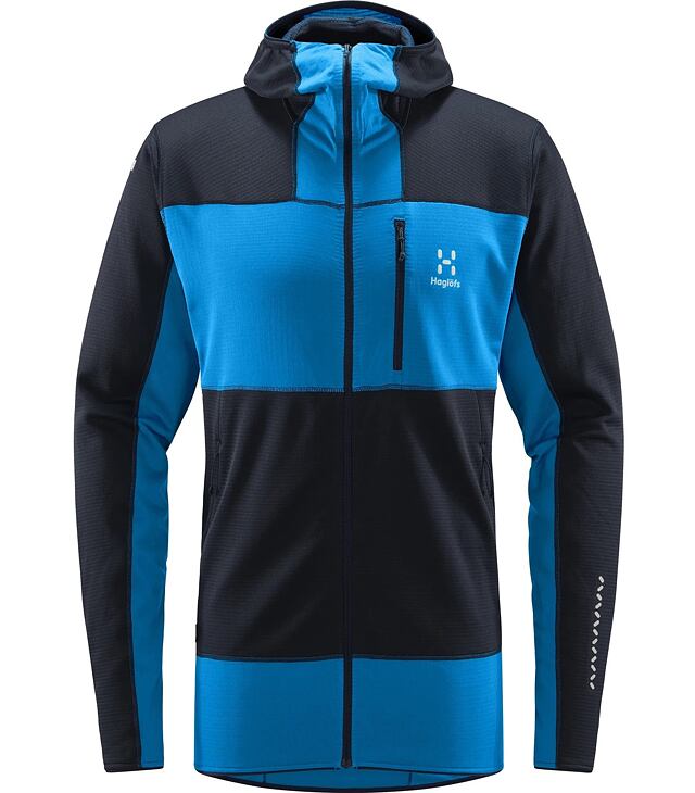 Bluza HAGLÖFS LIM MID FAST HOOD M Męska, niebieska