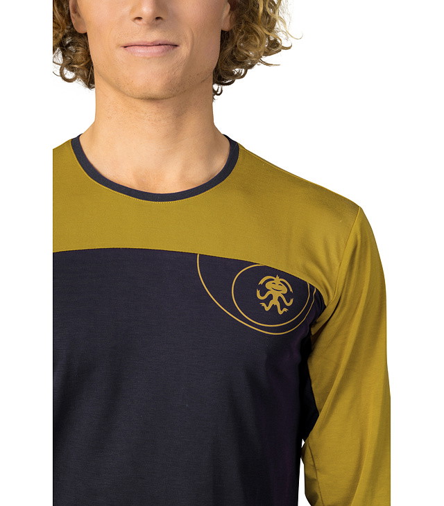 Pánské tričko RAFIKI PITONE, blue nights/olive