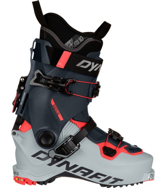 Clăpari Skialp DYNAFIT RADICAL W PURITAN GRAY/FLUO CORAL Lady