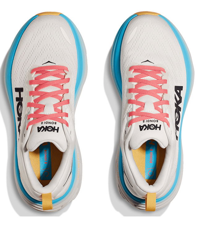 Pantofi de alergare pentru femei HOKA BONDI 8, blanc de blanc/swim day