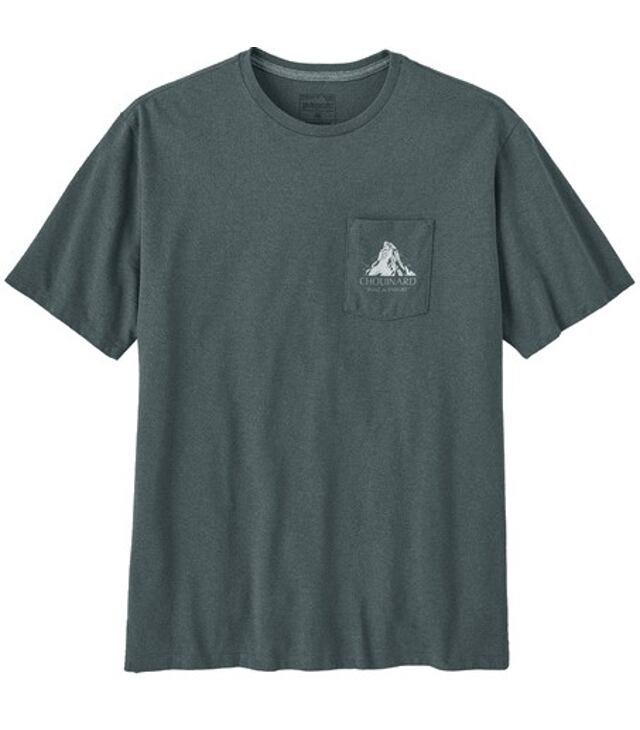 Triko PATAGONIA M CHOUINARD CREST POCKET RESPONSIBIL-TEE Man