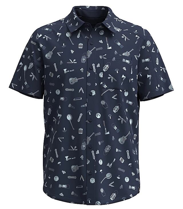 Košeľa SMARTWOOL M EVERYDAY SHORT SLEEVE BUTTON DOWN Man