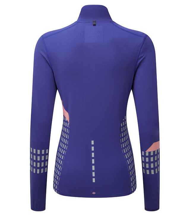 RONHILL W TECH AFTERHOURS 1/2 ZIP T női póló