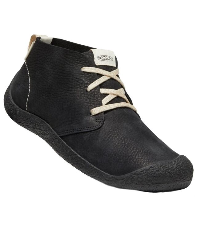 Buty KEEN MOSEY CHUKKA LEATHER MEN Męskie, czarno-czarne