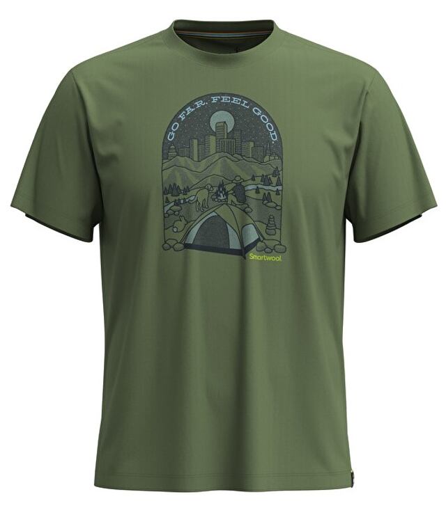 Tricou SMARTWOOL STREETS TO PEAKS GRAPHIC SS TEE Uni