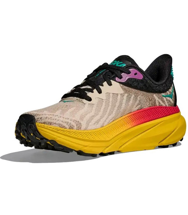 HOKA CHALLENGER ATR 7 női futócipő, oatmeal/zest