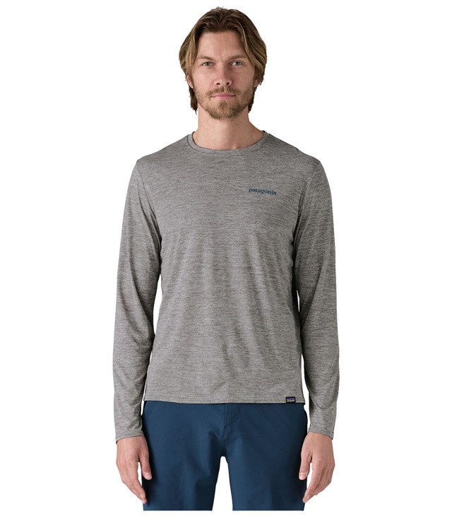 Tricou PATAGONIA M L/S CAP COOL DAILY GRAPHIC SHIRT-WATER Man