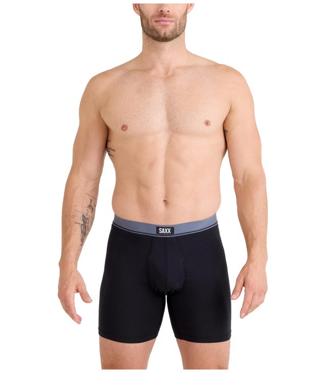 Set pánských boxerek SAXX ESSENTIAL COTTON BOXER BRIEF FLY 3ks