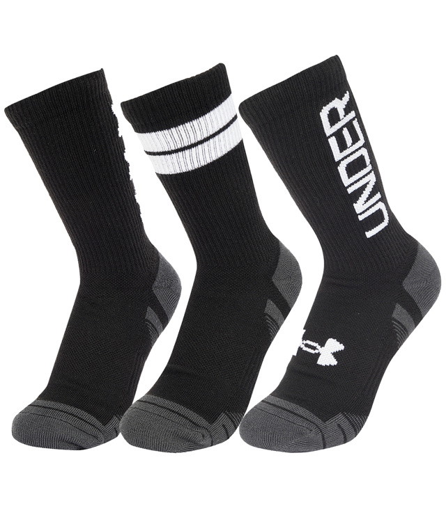 Ponožky UNDER ARMOUR PERF TECH NOV 3PK CREW Uni