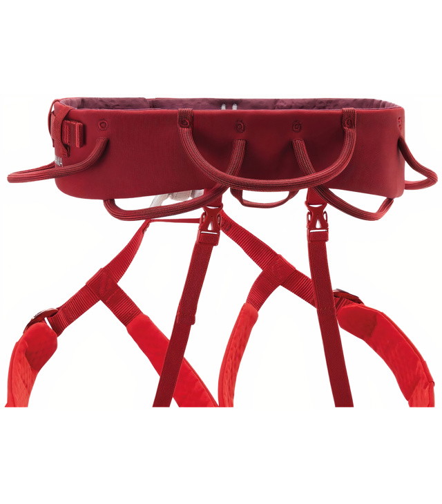 Sed. úvaz PETZL ADJAMA, DARK RED