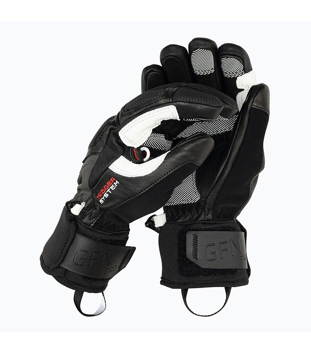 Kesztyű LEKI GRIFFIN PRO 3D Férfi, black-white