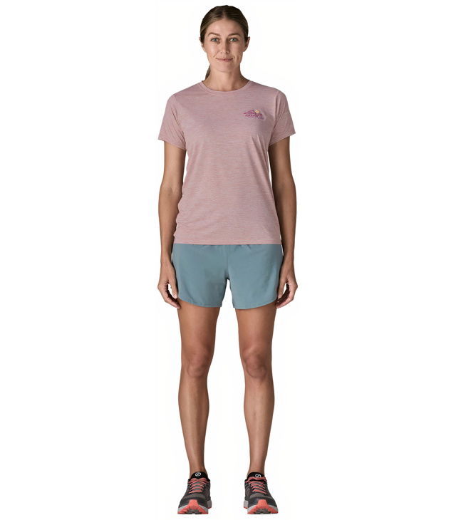 Dámské triko PATAGONIA W CAP COOL DAILY SHIRT-TRAILCHECK