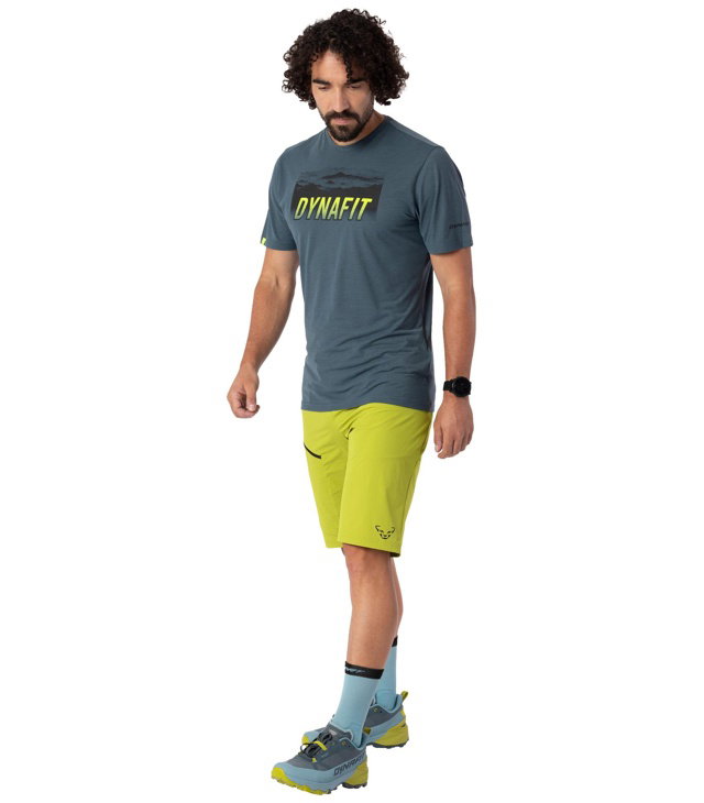 Pánské tričko DYNAFIT TRANSALPER GRAPHIC S/S TEE M