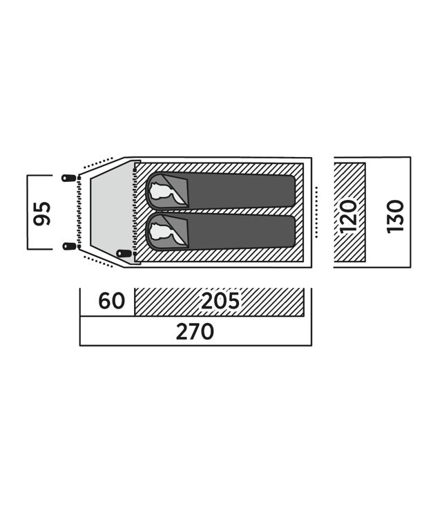 Stan EASY CAMP SETESDAL 2